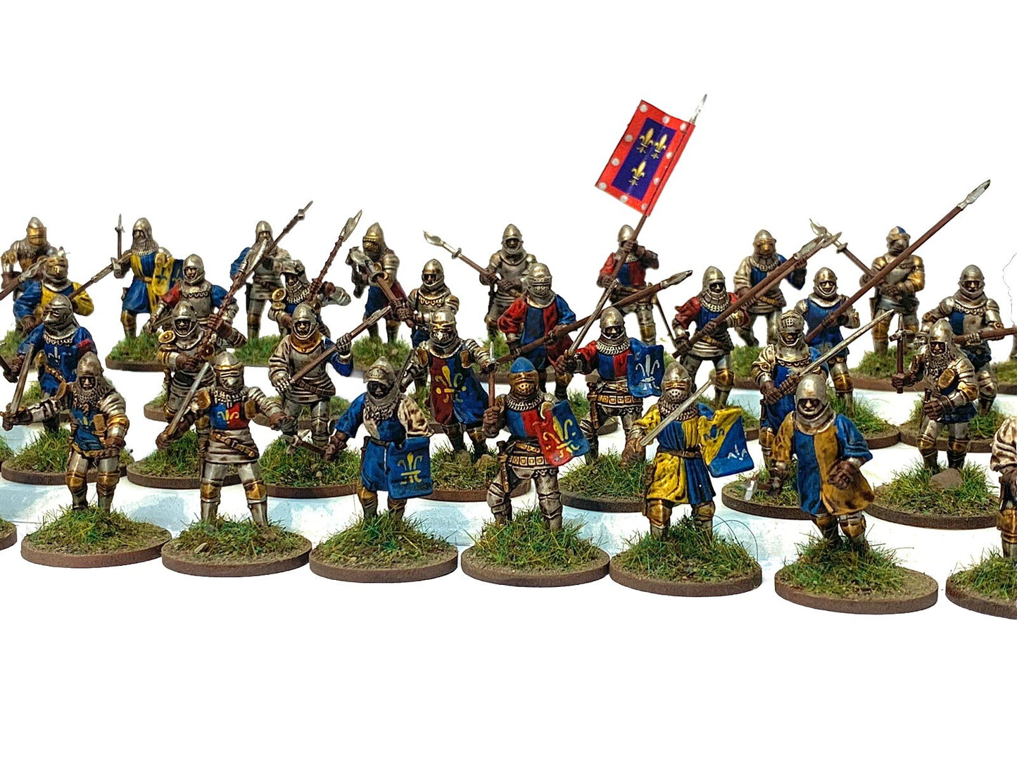 AGINCOURT FRENCH FOOT KNIGHTS