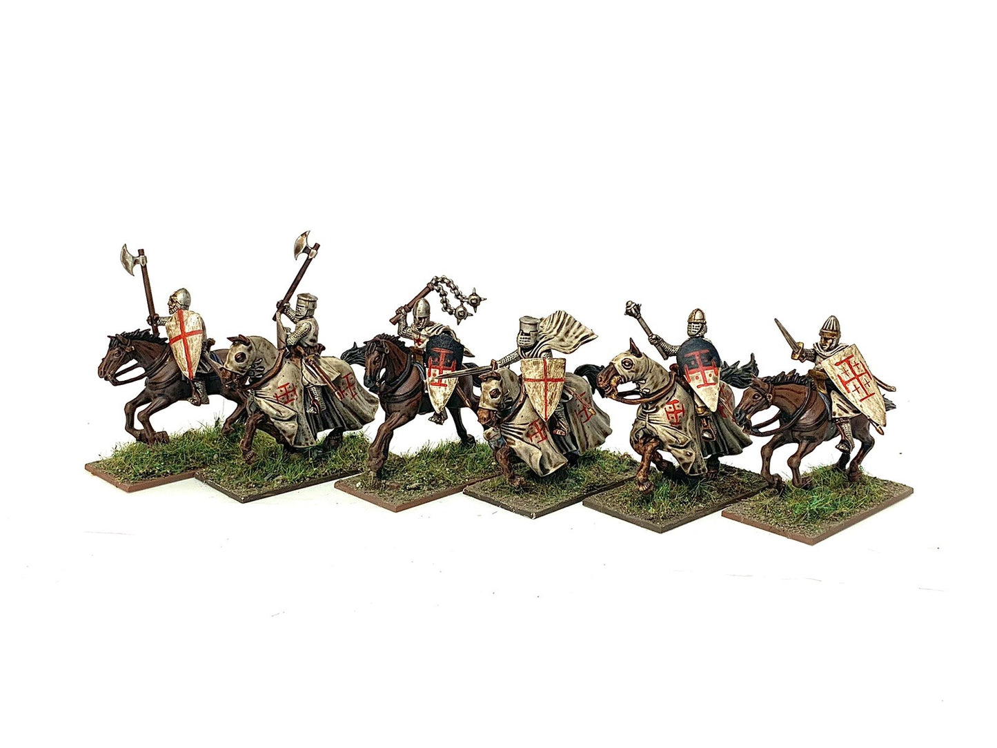 KNIGHTS TEMPLAR MOUNTED