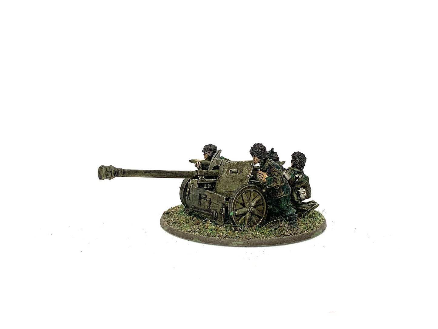 WAFFEN SS GERMAN PAK 40 ANTI-TANK GUN