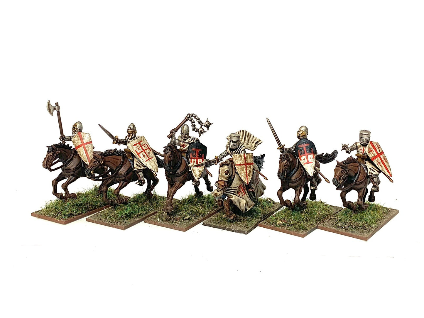 KNIGHTS TEMPLAR MOUNTED