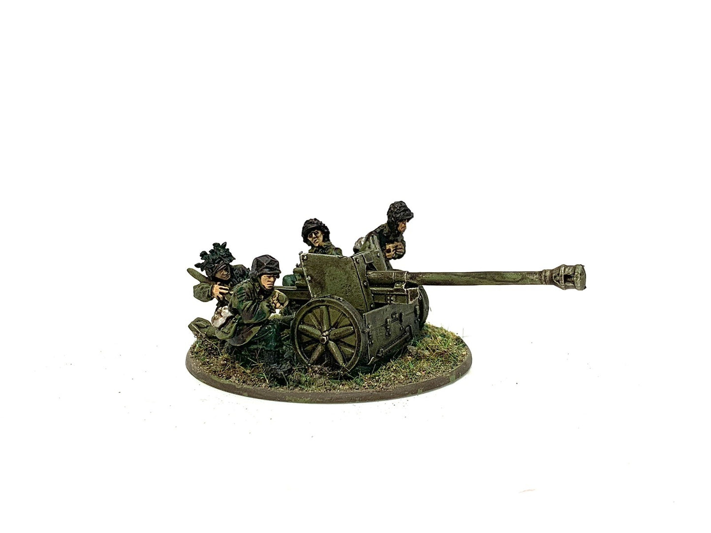WAFFEN SS GERMAN PAK 40 ANTI-TANK GUN