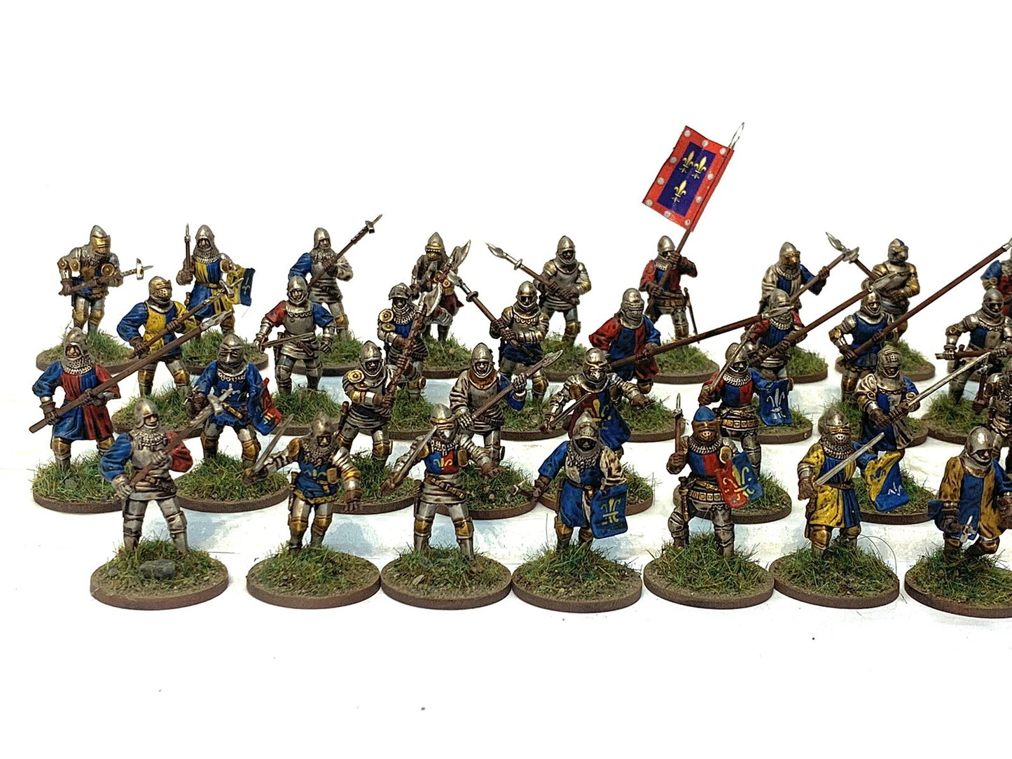 AGINCOURT FRENCH FOOT KNIGHTS