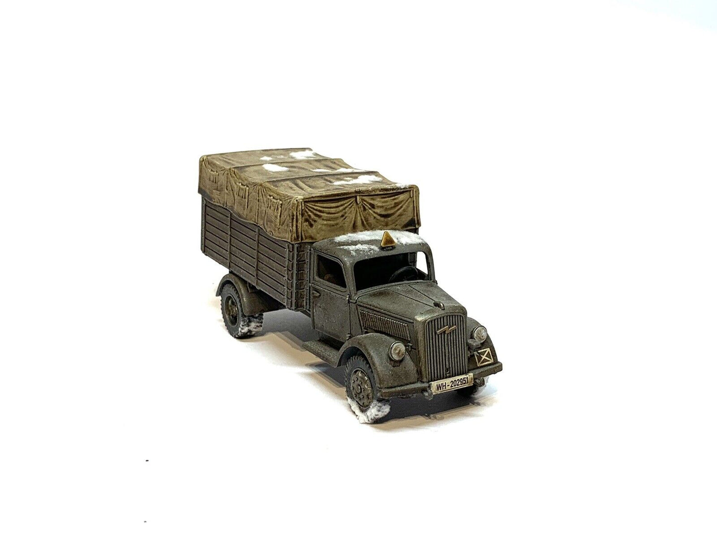 WINTER OPEL BLITZ TRUCK GERMAN ARMOUR