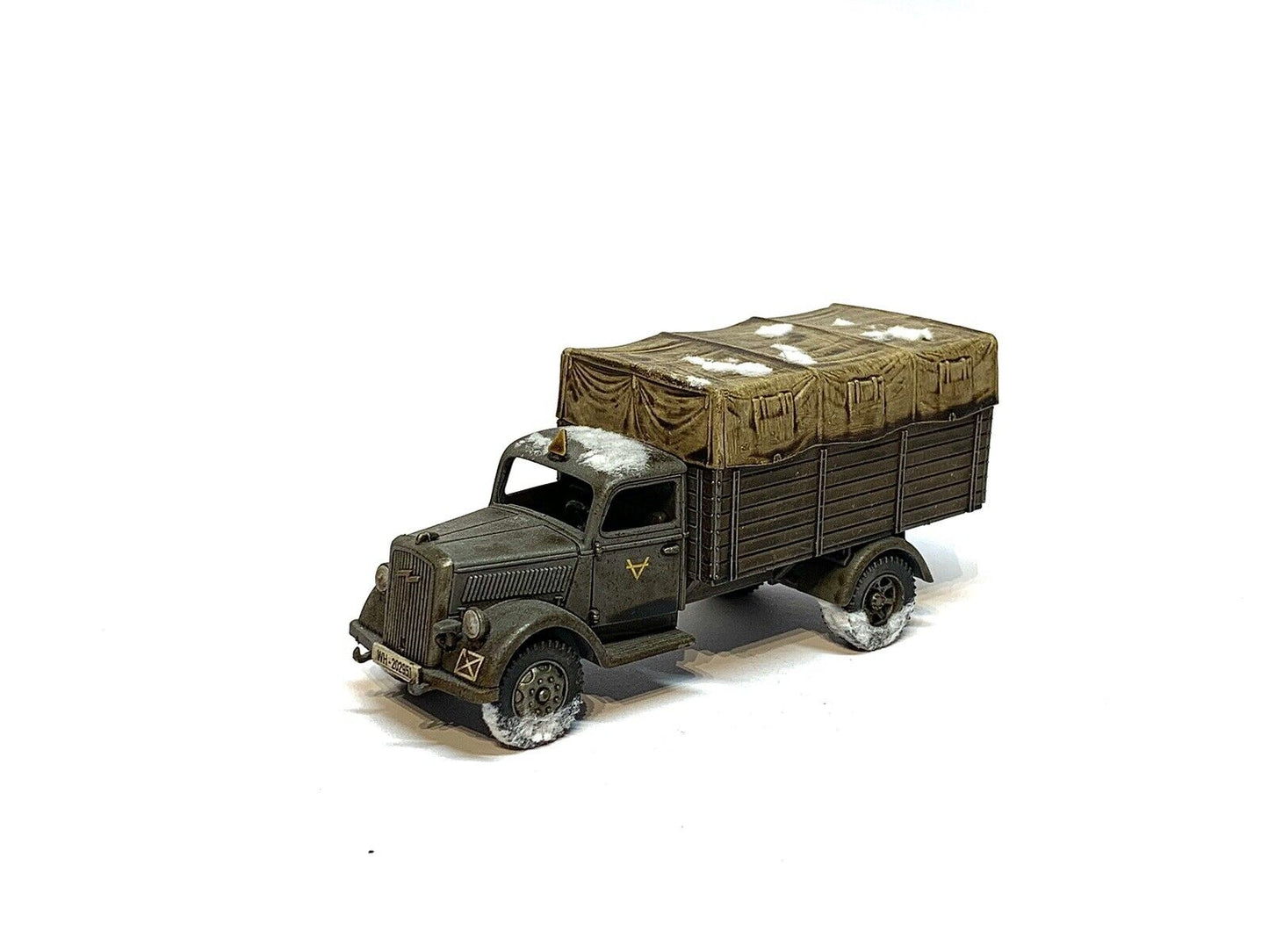 WINTER OPEL BLITZ TRUCK GERMAN ARMOUR