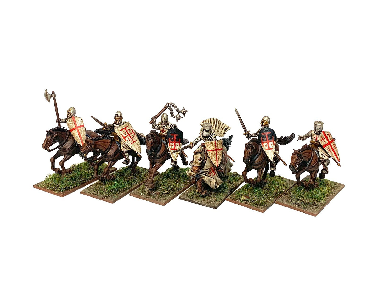 KNIGHTS TEMPLAR MOUNTED