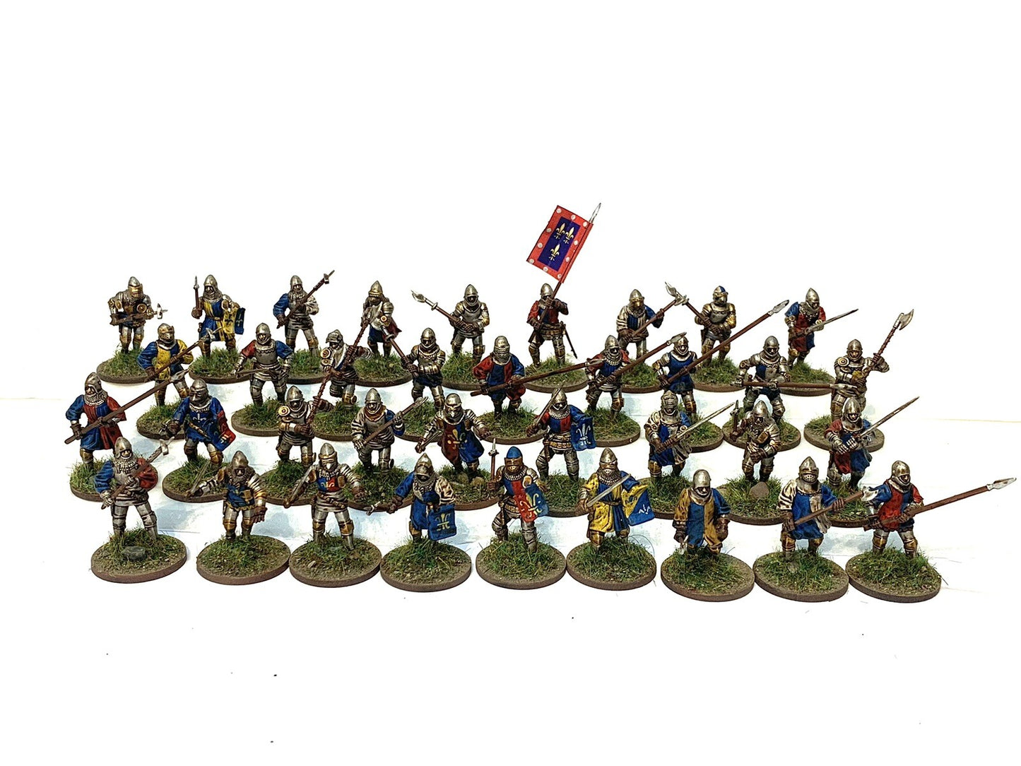 AGINCOURT FRENCH FOOT KNIGHTS