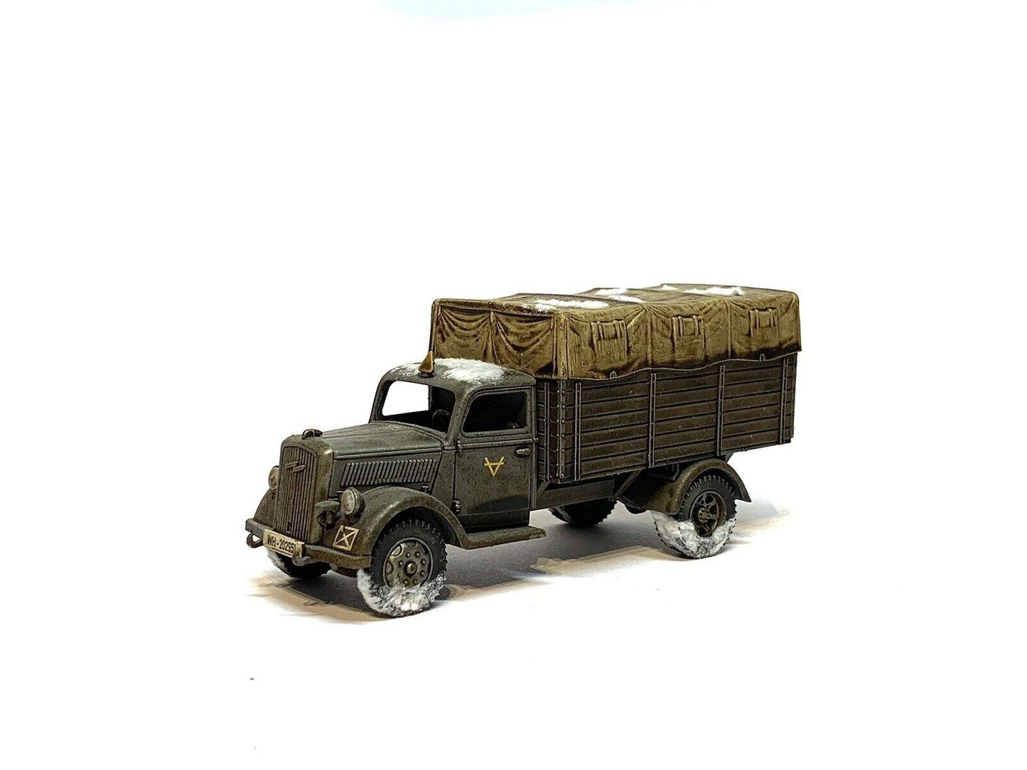WINTER OPEL BLITZ TRUCK GERMAN ARMOUR