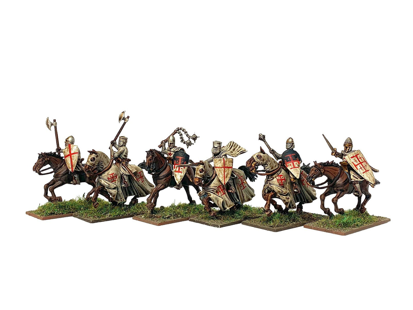 KNIGHTS TEMPLAR MOUNTED