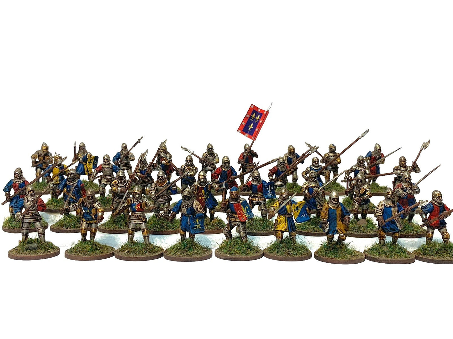 AGINCOURT FRENCH FOOT KNIGHTS
