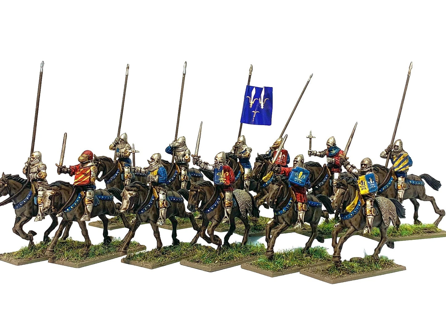AGINCOURT FRENCH MOUNTED KNIGHTS