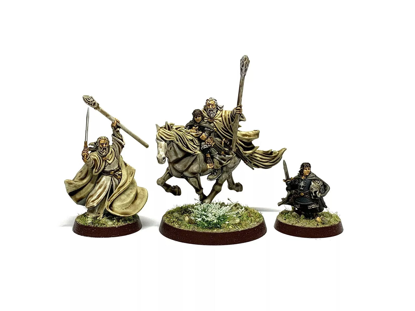 GANDALF & PIPPIN FOOT & MOUNTED
