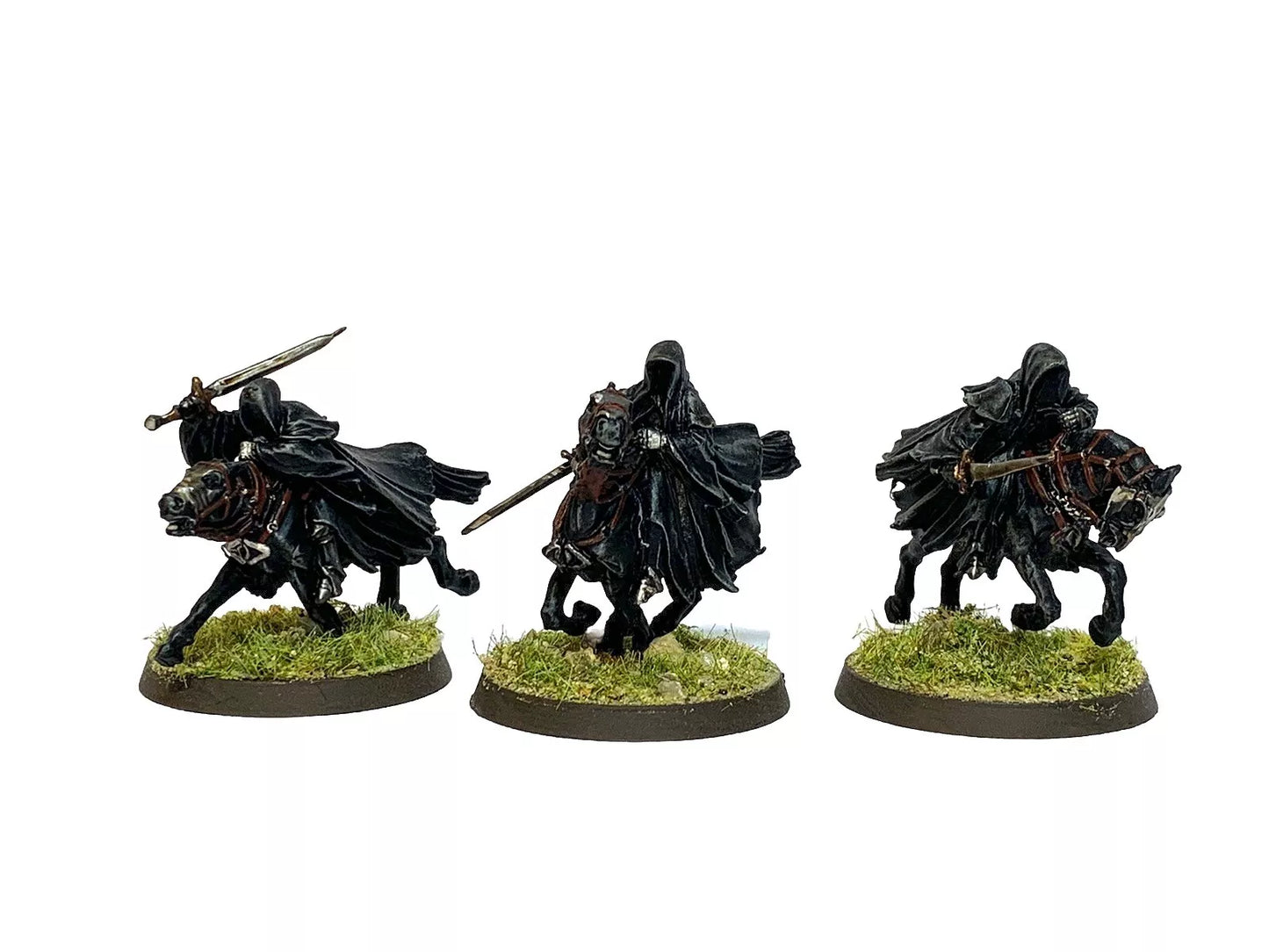 THE NAZGUL/RINGWRAITHS MOUNTED