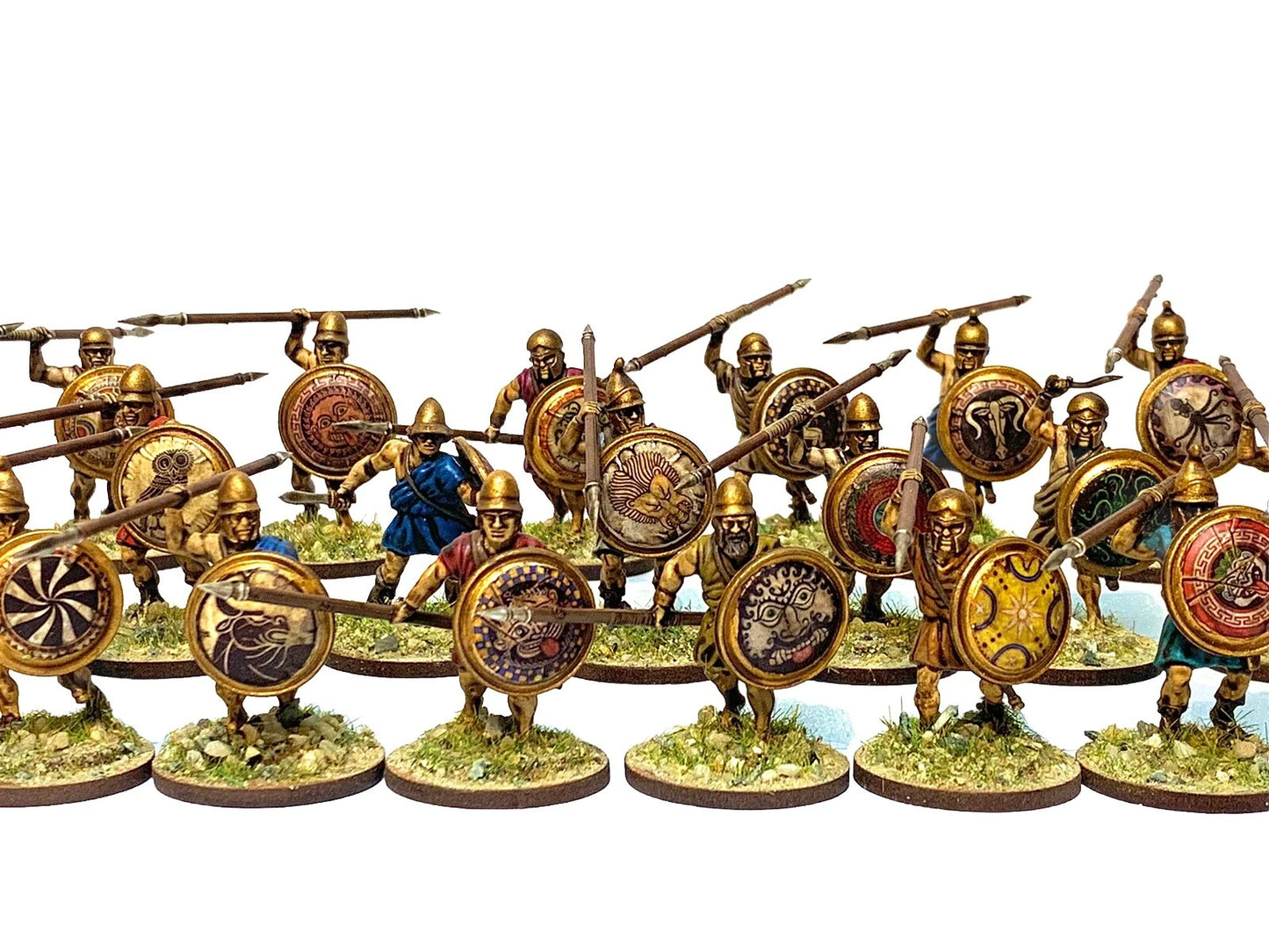 ANCIENT GREEK LIGHT HOPLITES