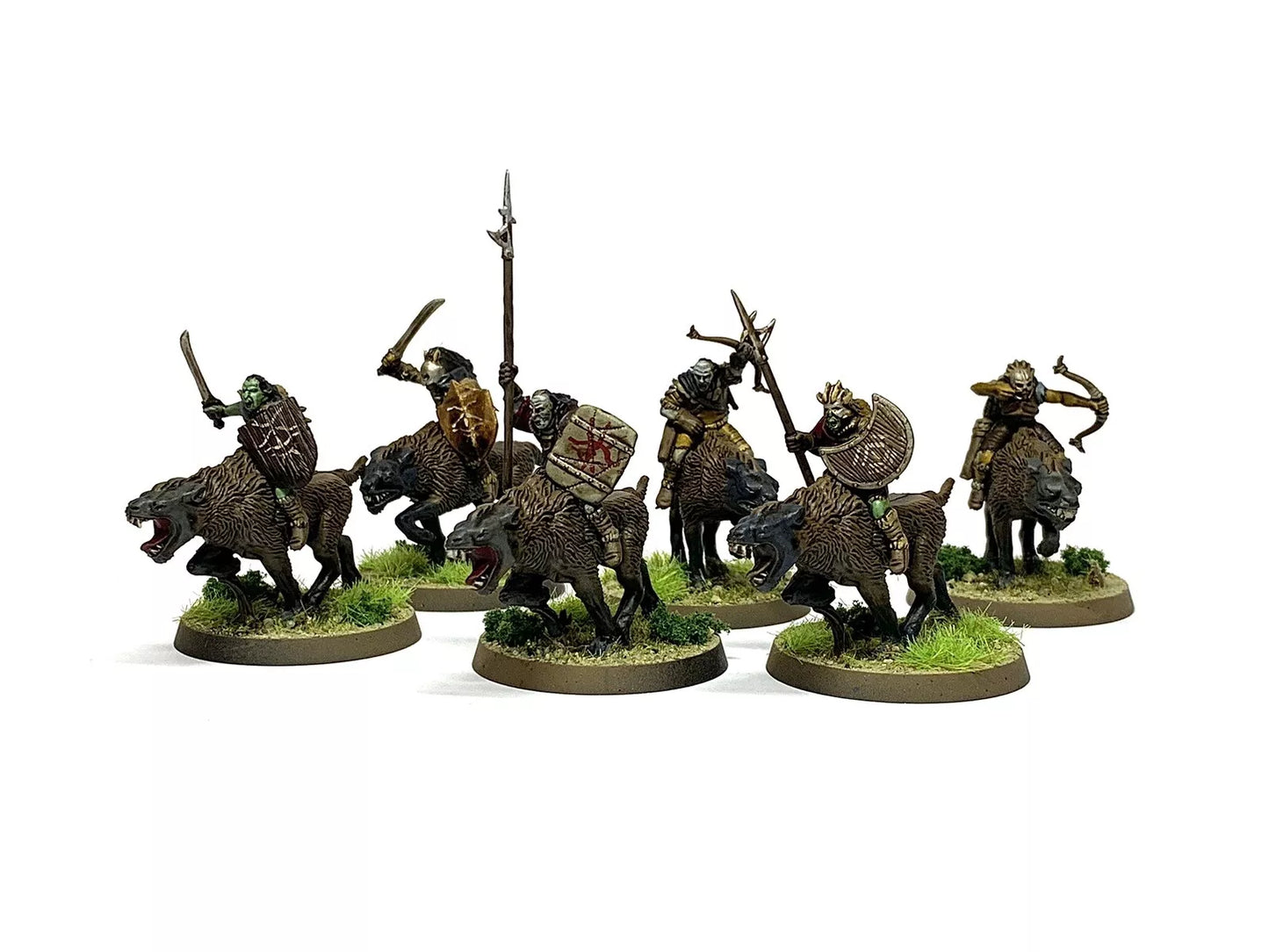 MORDOR WARG RIDERS