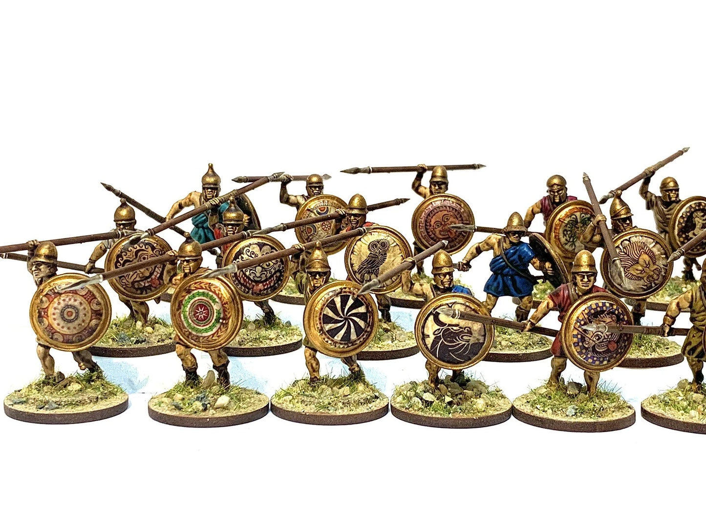 ANCIENT GREEK LIGHT HOPLITES