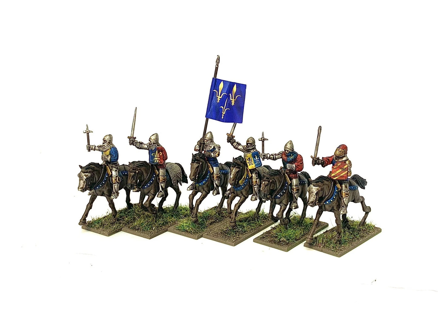 AGINCOURT FRENCH MOUNTED KNIGHTS
