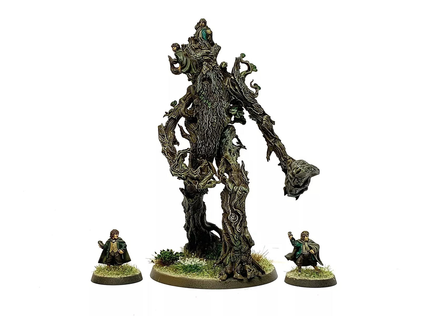 TREEBEARD AND MERRY & PIPPIN