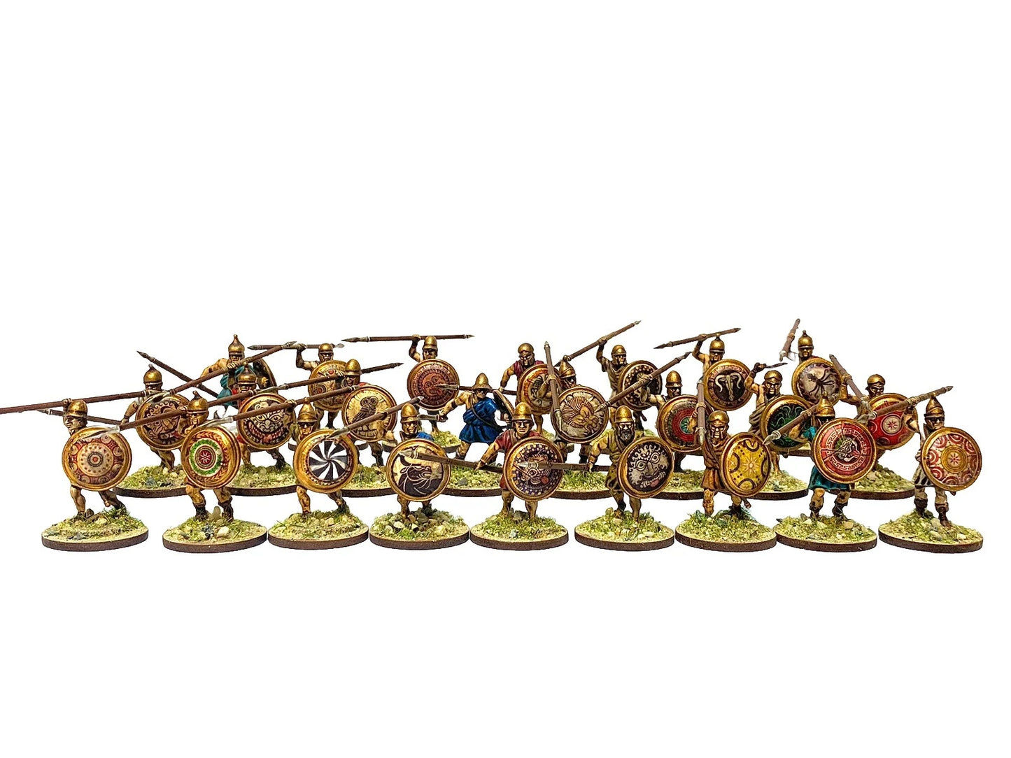 ANCIENT GREEK LIGHT HOPLITES