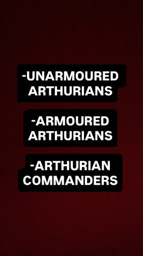 Armoured, Unarmoured And Arthurian Command For Dan Harris