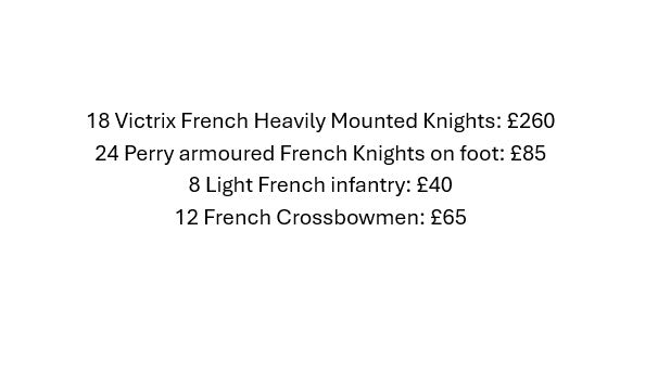 COMMISSION ORDER FOR ALEK: FRENCH ARMY