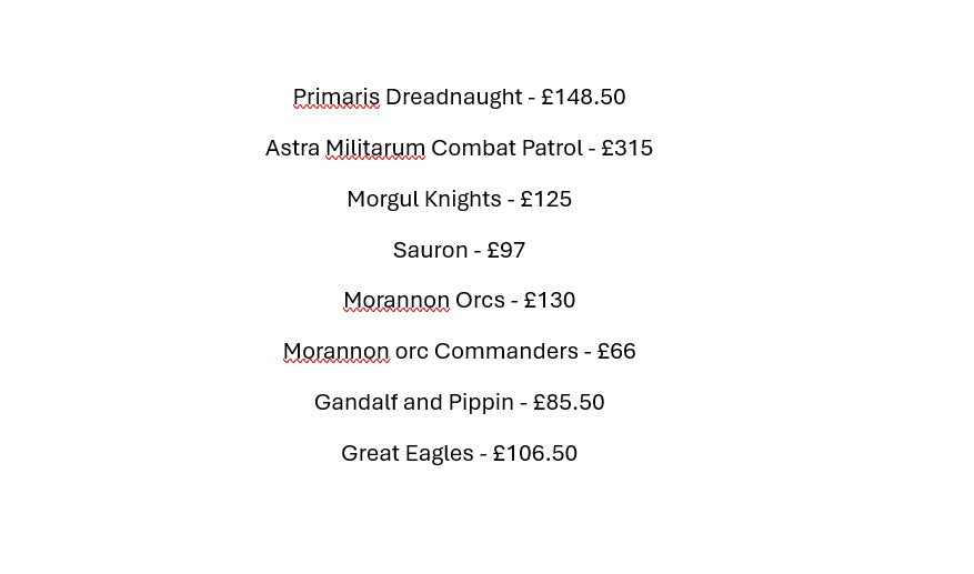 HUGE ORDER FOR MICHAEL THEODOULOU