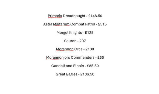 HUGE ORDER FOR MICHAEL THEODOULOU