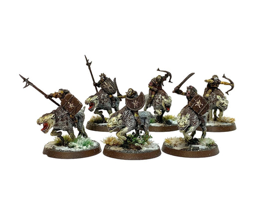 ANGMAR WINTER ORC WARG RIDERS