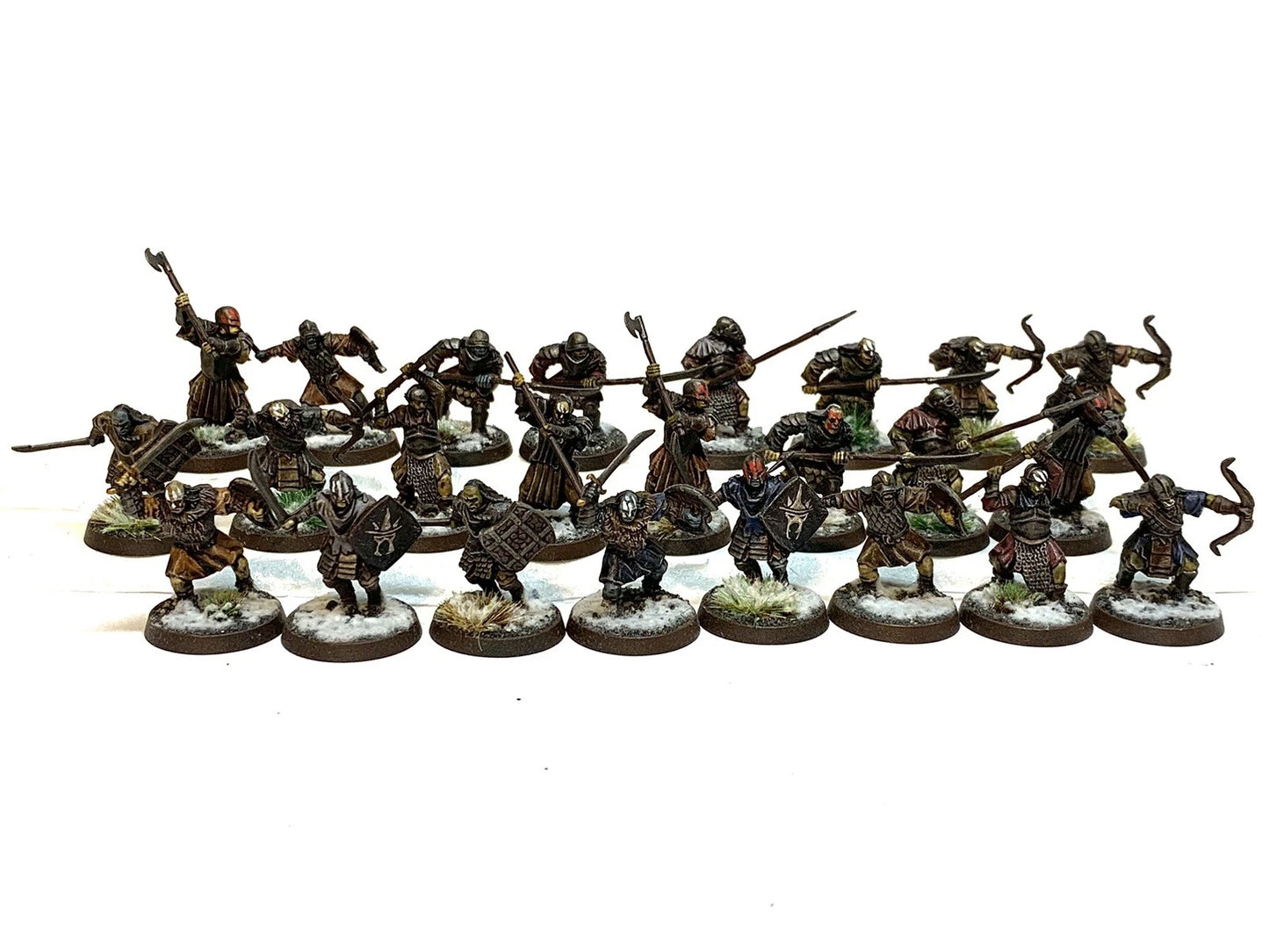 ANGMAR WINTER ORC WARRIORS