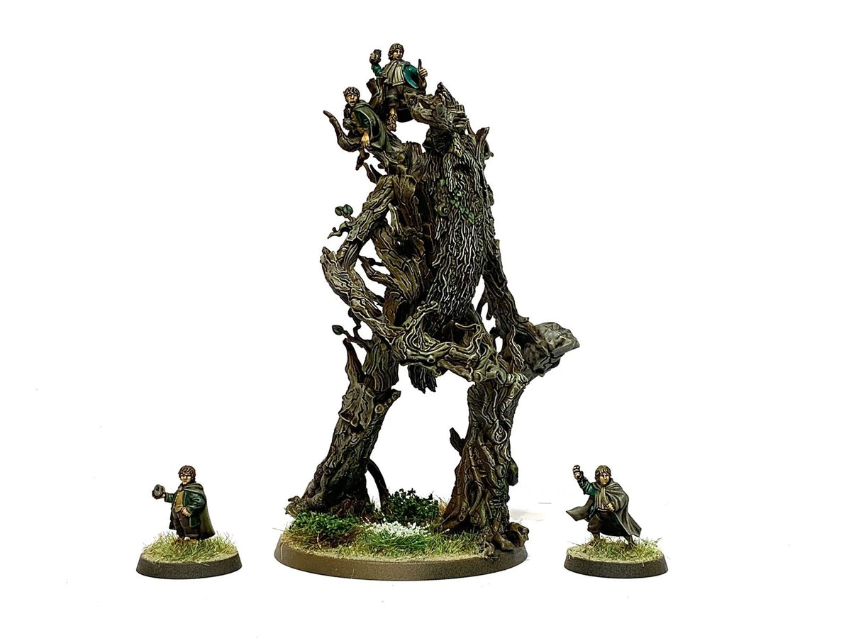 TREEBEARD AND MERRY & PIPPIN