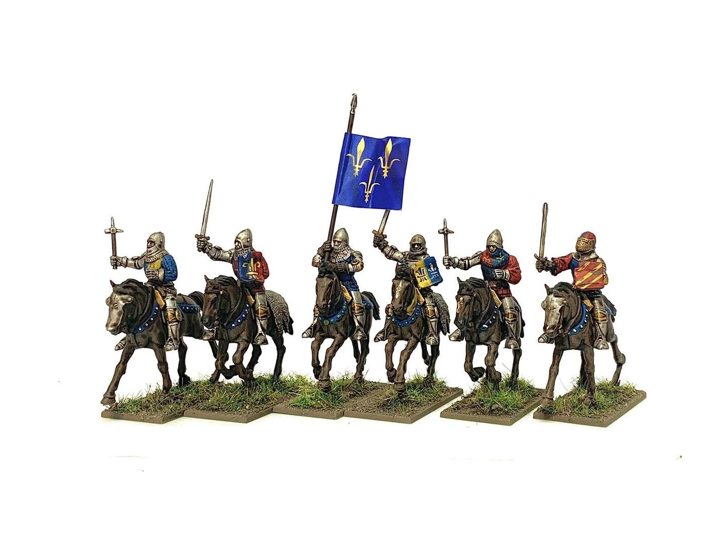 AGINCOURT FRENCH MOUNTED KNIGHTS