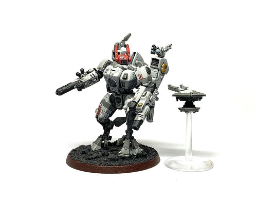 TAU COMMANDER IN ENFORCER BATTLE SUIT & DRONE